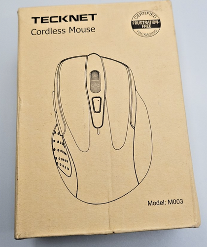Wireless Mouse 2.4G Ergonomic Optical Mouse Computer Mouse for Laptop PC Comp - Picture 8 of 10