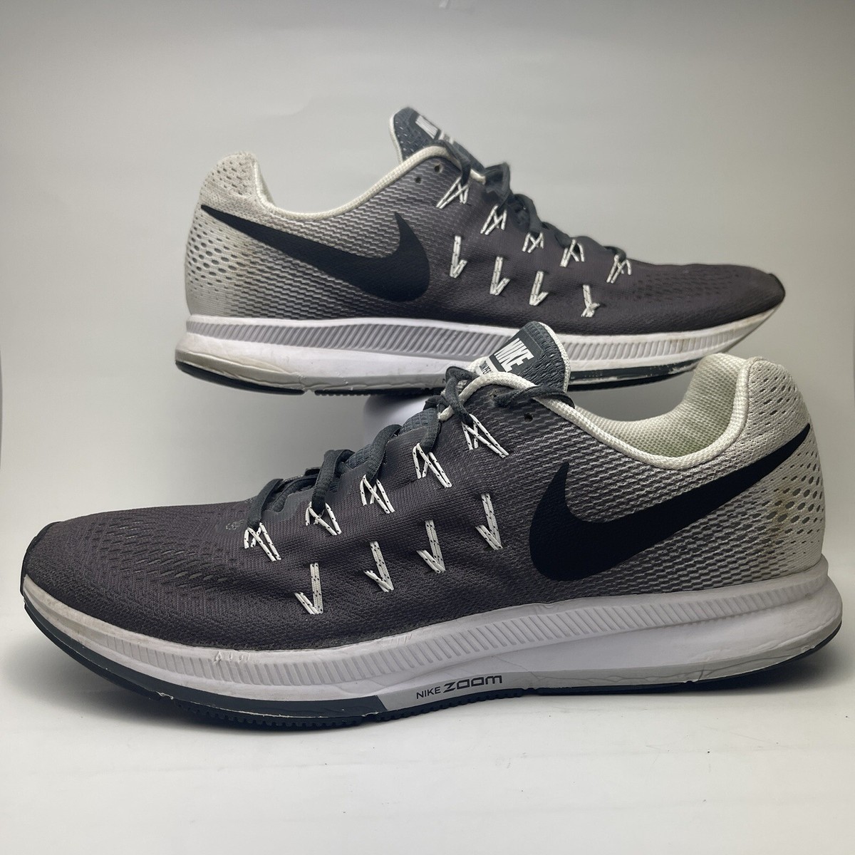 nike zoom pegasus 33 grey running shoes