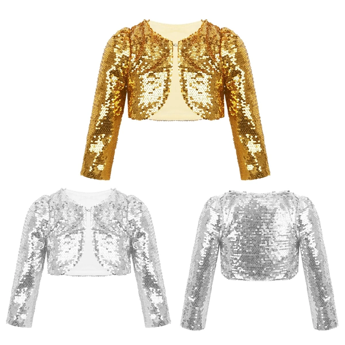 Girls gold shop shrug
