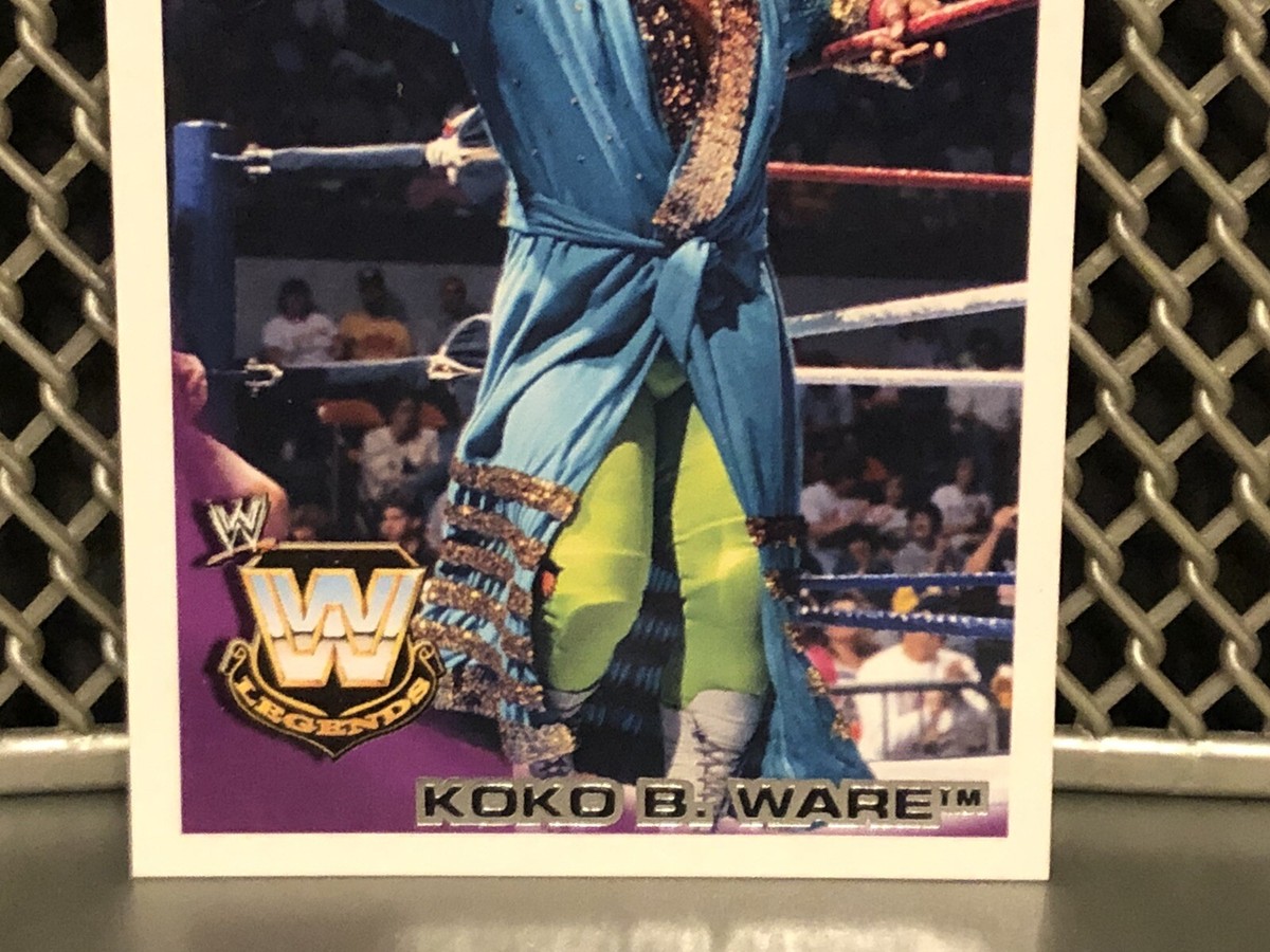 2010 Topps Koko B Ware WWE Wrestling Legends Card wwf #96 WCW NWA