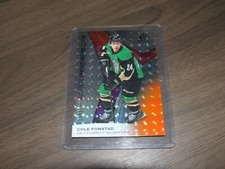 2019-20 Upper Deck CHL Sp Game Used # 46 cole fonstad /199