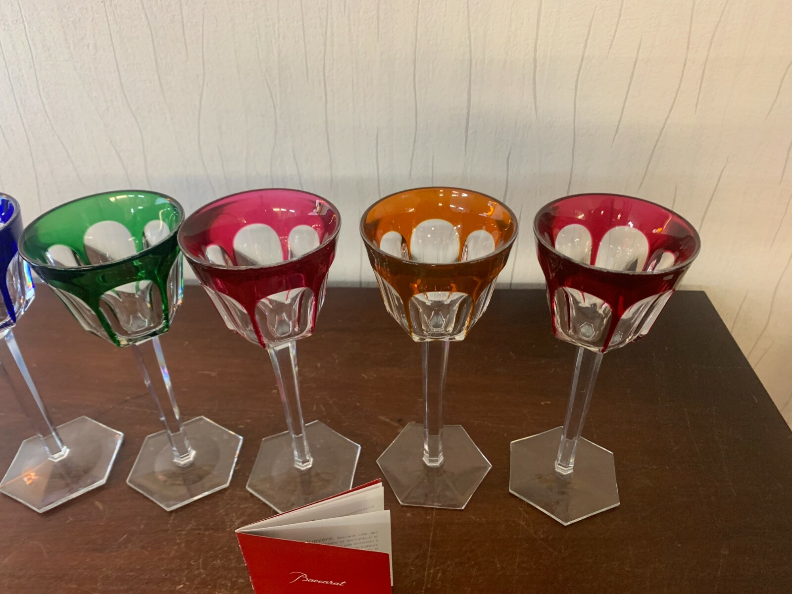 Important Lot De 20 Verres Cristal Baccarat Harcourt