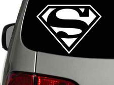 Superman Shield Vinyl Decal Car Window Wall Truck Sticker Choose Size Color Superman Shield Vinyl Decal Car Window Wall Truck Sticker Choose Size Color
