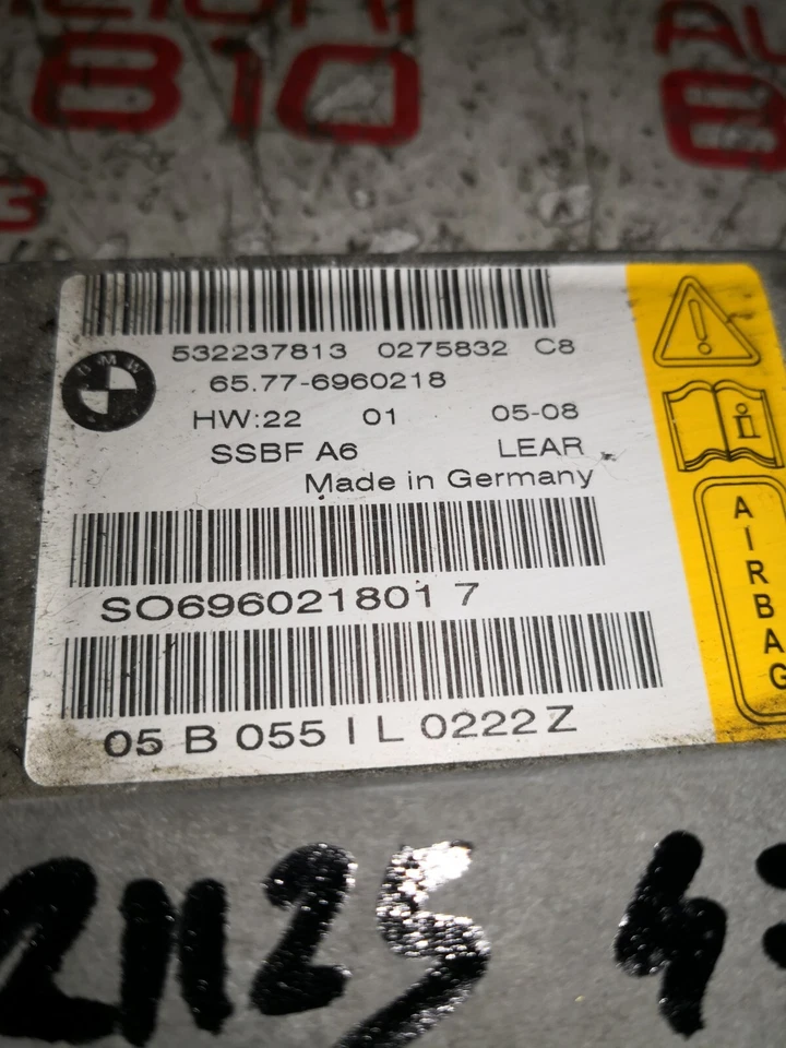 CENTRALINA VARI BMW 7 serie (E65/E66/E67) 2006 65776960218 / 6960218 / 532237813 - Immagine 2 di 2