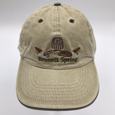 Vintage J Hats Bennett Spring Adjustable Baseball Cap Hook and Loop Lebanon MO
