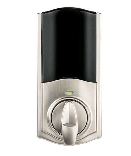 Weiser Kevo Satin Nickel Keyless Smart Deadbolt Conversion Kit-image