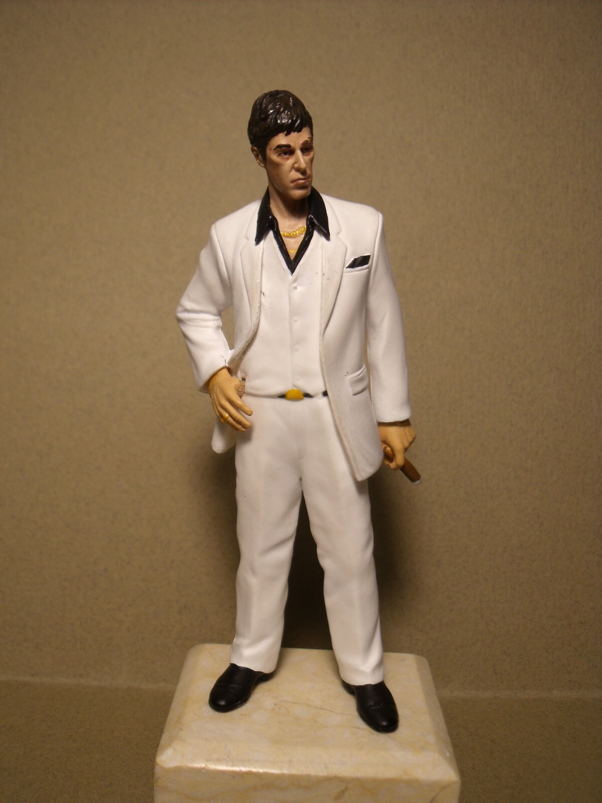 Figurine Al Pacino Scarface 1/18 miniature non peint pour Ertl Autoart