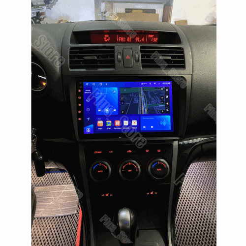 Für Mazda 6 2007-2012 Carplay Android 14 Autoradio WIFI FM GPS Navi 4+64G+Kamera - Bild 5 von 16