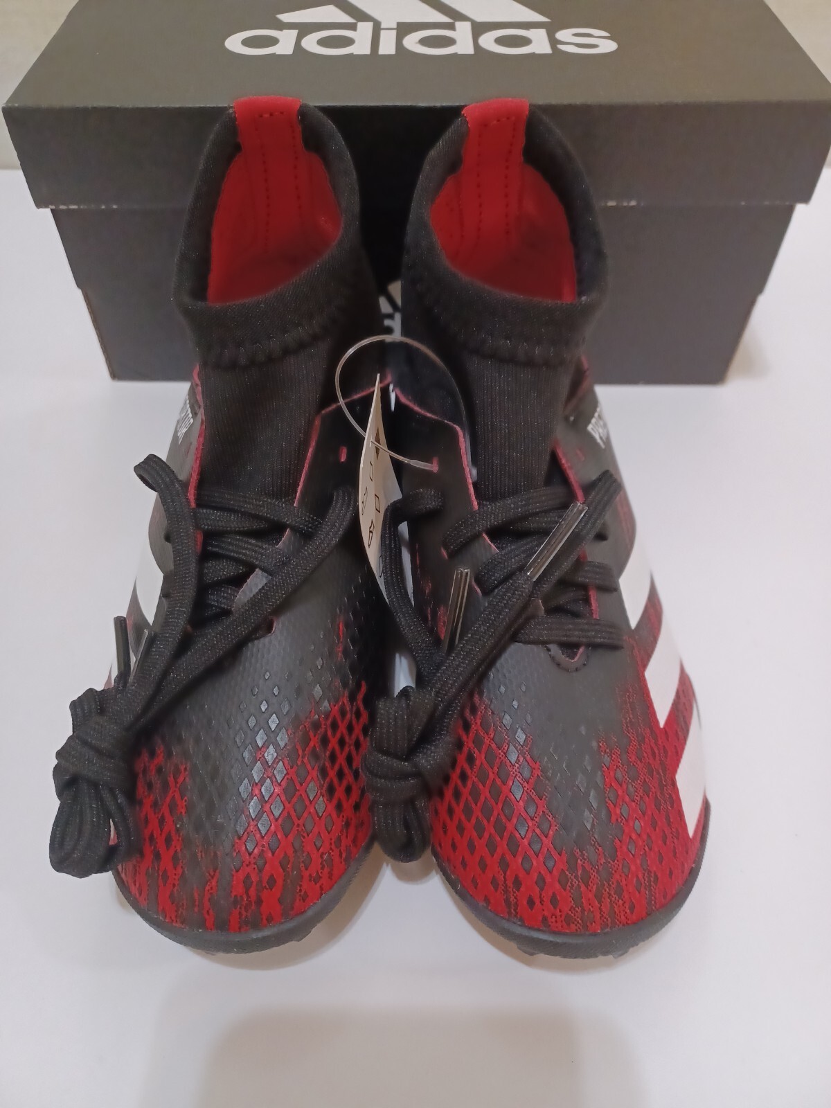 ADIDAS Predator 20.3 TF J Black Red White Soccer Turf Size: 11 1/2 EF1950 |  eBay