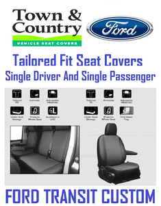 ford transit custom single passenger seat