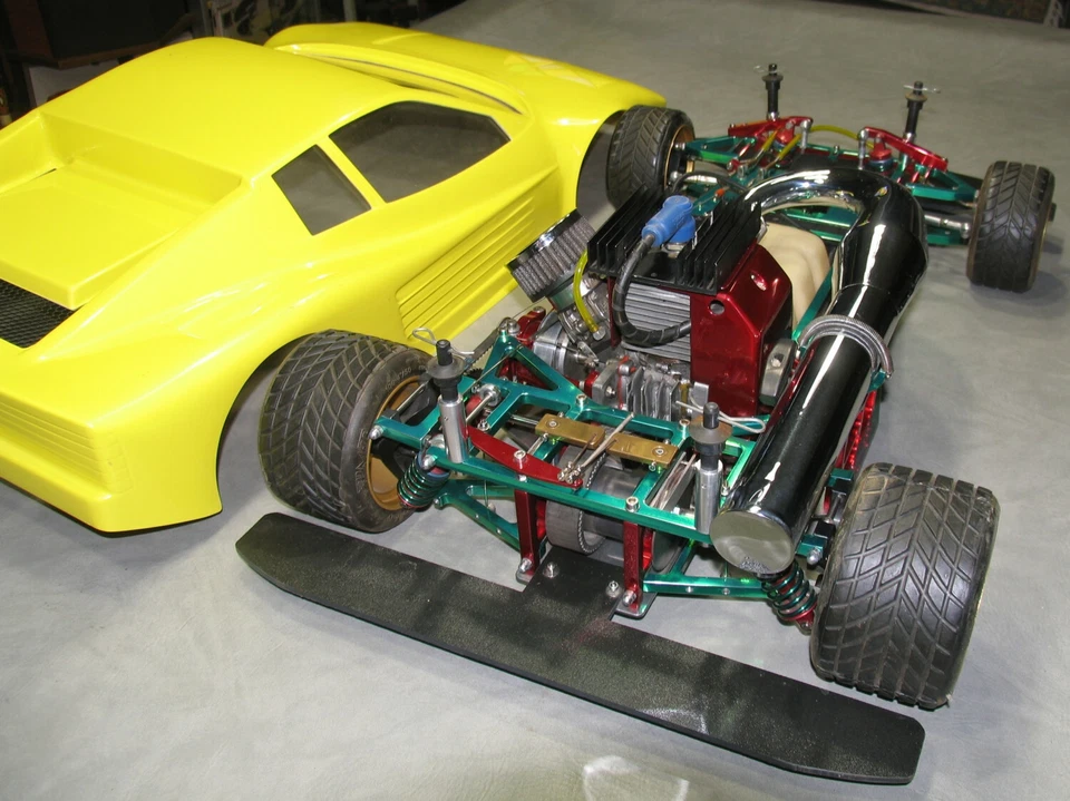 COCHE RC MF40 ESCALA 1/4 DE COLECCIÓN CONSTRUIDO POR GERHARD FRUHWIRTH, RESTAURADO POR MÍ Foto 4 de 4