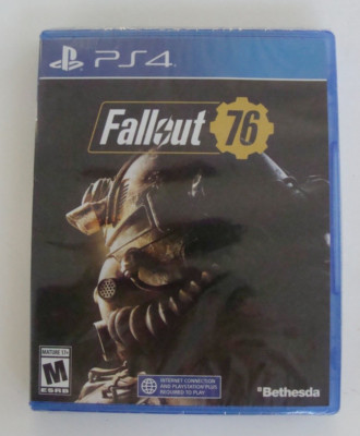 NEW SEALED Fallout 76  (PS4 Playstation 4 2018) Bethesda Rated M