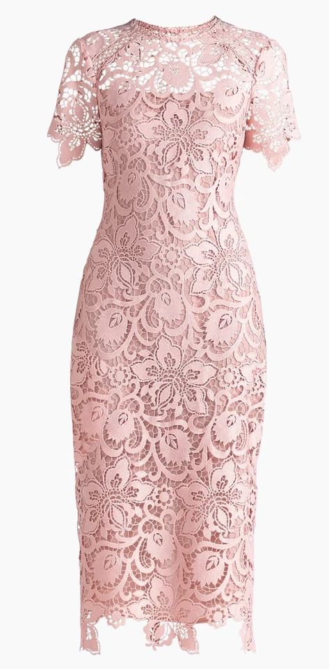 Shoshanna Kiriya Lace Sheath Dress Size 2 - NWOT - Saks - Image 3 of 4