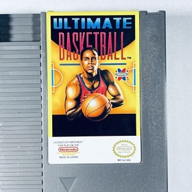 Ultimate Basketball NES Nintendo Entertainment System Cartridge Tested Working