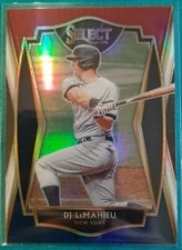 2021 PANINI SELECT PREMIER LEVEL TRI COLOR DJ LEMAHIEU #155 NEW YORK YANKEES