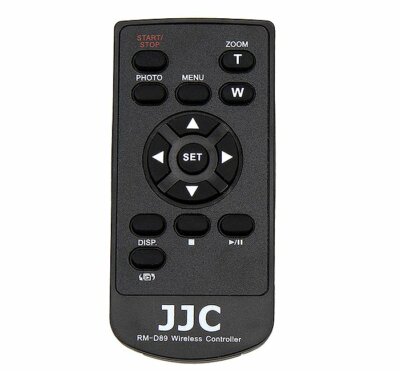 JJC RM-D89 IR-Fernbedienung re. CANON WL-D89 wireless-Controller für HF-M50