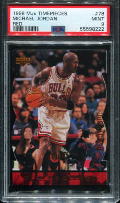 1998 Upper Deck mjx - Michael Jordan #78 Mj Timepieces Red /2300