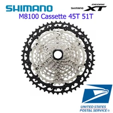 Shimano XT CS-M8100 12-Speed Cassette MTB 10-45T 51T MTB