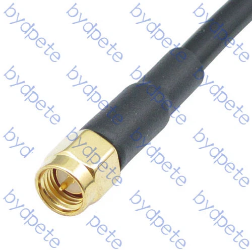 male SMA to male BNC LMR195 Coaxial Cable plug LMR 195 Koaxial Kable RF 50ohms - Image 3 of 4