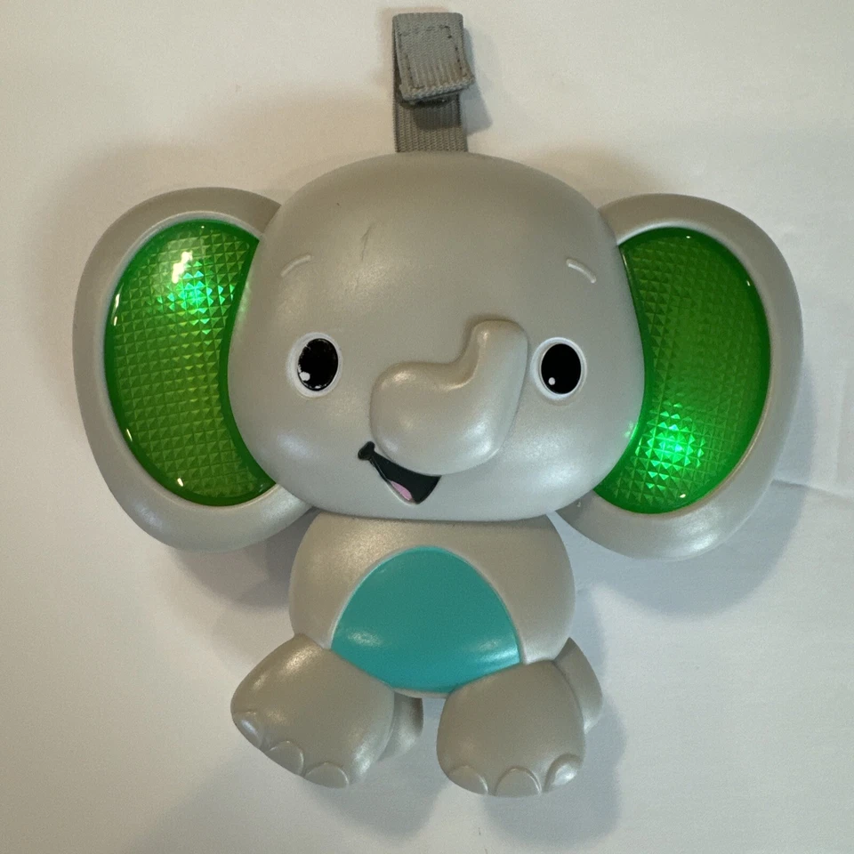 Kids II Inc Luz y Sonidos Musicales Elefante Juguete Caja de Música Chupete ¡Funciona! Foto 3 de 4