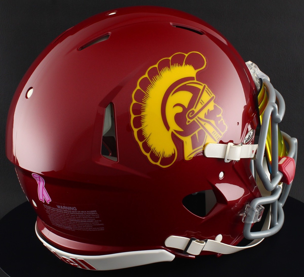 USC TROJANS NCAA Riddell Speed Full Size AUTHENTIC Football Helmet