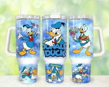 Donald Duck Inspired 40-ounce Insulated Stainless Steel Tumbler