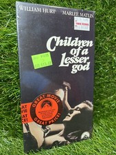 Children of a Lesser God 1987 William Hurt Marlee Matlin Brand New Sealed Rare
