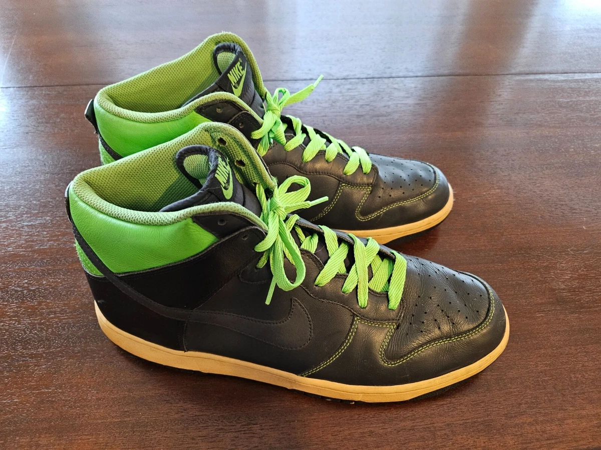 VTG Nike Dunk High Anthracite 317982-031 Basketball Shoes Men\'s 13 2008 Read Pls Nike Dunk High Retro Men main image 3