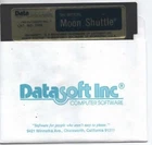 The Official MOON SHUTTLE-Atari Floppy Disk Only 1983 No 1205 DataSoft