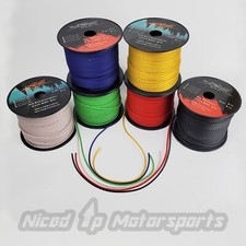 Sky High Car Audio 120' 16ga OFC Primary Wire Set 6 Colors  FREE Harness Tape 