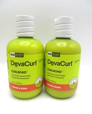 DEVACURL CURLBOND RE-COILING TREATMENT MASK 8 OZ ( Lot of 2)