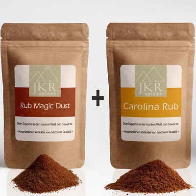 Set Spezie Per BBQ - 500g Magic Dust Rub + 500g Carolina - Foto 4