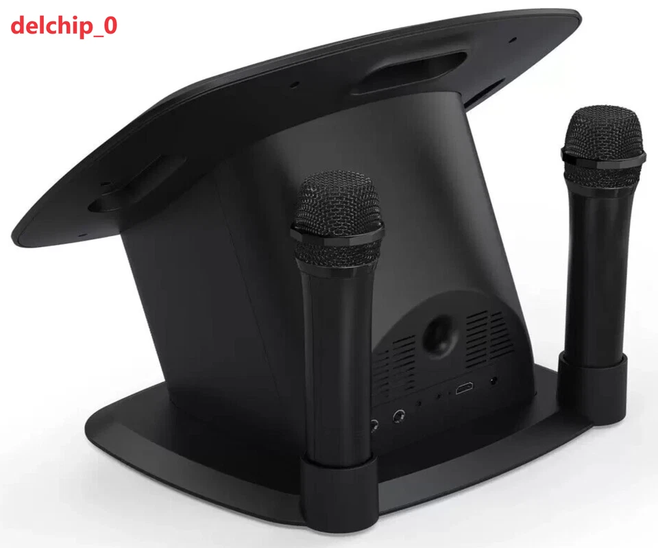 Singing Machine ISM9010 Portable Karaoke Machine With 10.1” Touch Screen, Black - Image 2 of 4