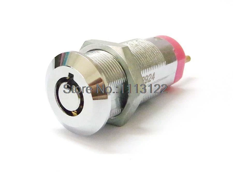 Bloqueo de interruptor de llave tubular de 7 pines para máquina de juego 19 mm apagado/encendido bloqueo de alimentación electrónico - Imagen 2 de 4