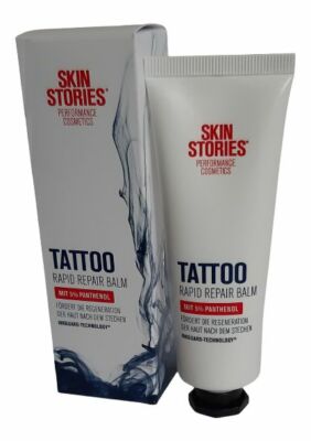 SKIN STORIES Tattoo Rapid Repair Balm 50ml Pflege Balsam mit 5% Panthenol 