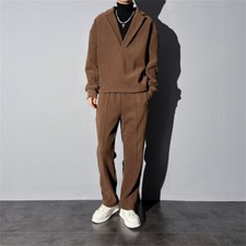 Mens Sweatsuits 2 Piece Tracksuit Sets Casual Pants Jogging Suits