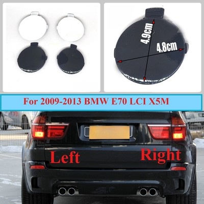 Rear Fender Bumper Tow Hook Eye Cap For 2009-2013 BMW E70 LCI  X5M 51127206865