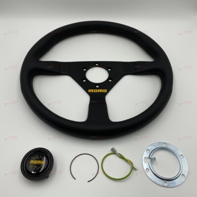 MOMO STEERING WHEEL MOD.78 LEATHER BLACK 350MM 11111783511R 100
