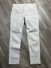 Nili Lotan Jenna Pant Size 00 Ivory Corduroy