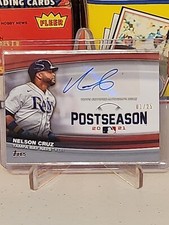 Nelson Cruz AUTO 2022 Topps Postseason Performance AUTOGRAPH 01/25 Tampa Rays