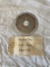Vintage Frymaster Fryer Dial Plate