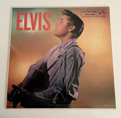 Elvis Presley Elvis LP RCA LPM 1382 Mono VG