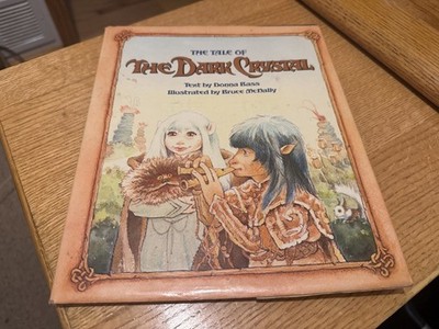 The Tale of The Dark Crystal By Donna Bass Vintage Hardcover Book