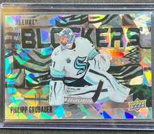 2022-23 Upper Deck Allure - Philipp Grubauer Blockers Green /99  #BL-12 Kraken