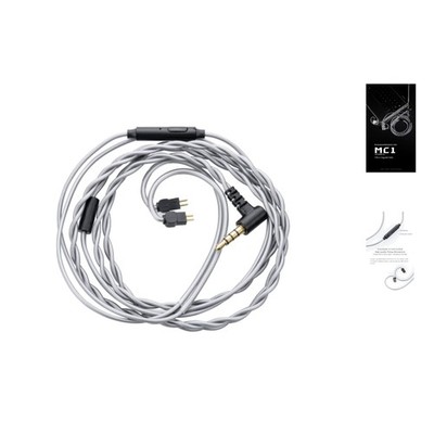 Lightweight 3.5mm Braided Aux Microphone Cable - Perfect for Audio Monitoring