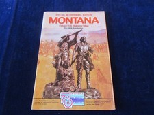 Vtg 1976 Special Bicentennial Montana Official State Highway Department Road Map