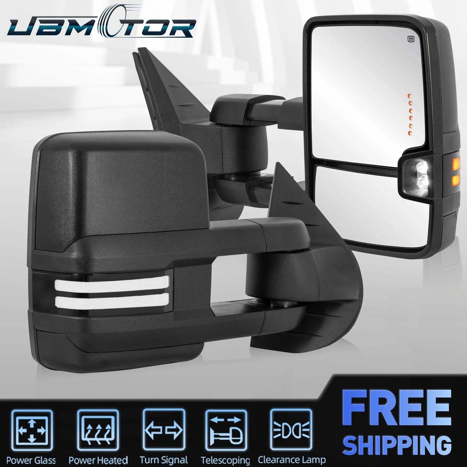 Power Fold & Heated Tow Mirrors w/ Turn Signal for 2007-2013 Silverado Serria
Opens in a new window