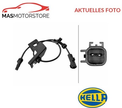 ABS SENSOR DREHZAHLFÜHLER VORNE HELLA 6PU 358 218-821 A NEU OE QUALITÄT