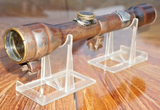 4x81 EBRA VOIGTLÄNDER BRAUNSCHWEIG TUBO ACCIAIO CANNOCCHIALE DA PUNTAMENTO K98 ZF39 RET 1 WW2