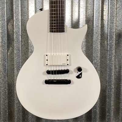 ESP LTD EC Arctic Metal Snow White Satin Guitar ECARMSWS #0177